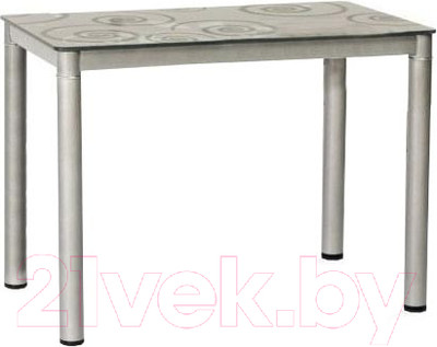 Обеденный стол Signal Damar (80x60, серый)