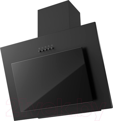 Вытяжка наклонная Krona Freya 600 PB / 00020978 (черный)