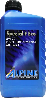 Моторное масло ALPINE Special F Eco 5W20 / 0101411 (1л)