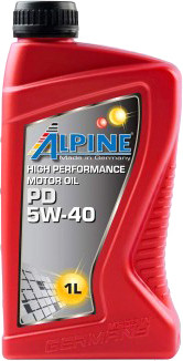 Моторное масло ALPINE PD Pumpe-Duse 5W40 / 0100161 (1л)