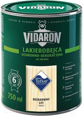 Лакобейц Vidaron L01 Бесцветный (750мл)