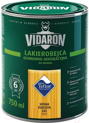 Лакобейц Vidaron L02 Золотистая Сосна (750мл)