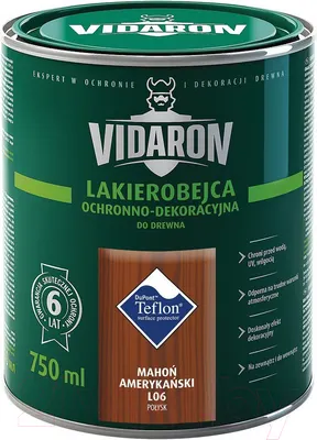 Лакобейц Vidaron L06 Американское Красное Дерево (750мл)
