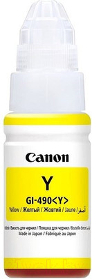 Контейнер с чернилами Canon GI-490Y (0666C001AA)