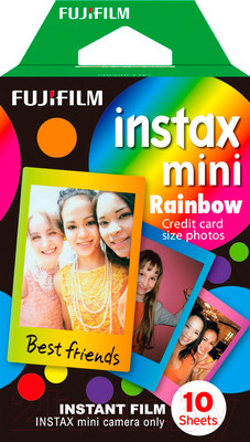 Фотопленка Fujifilm Instax Mini Rainbow (10шт)