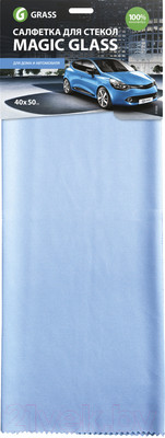 Салфетка хозяйственная Grass Magic Glass / IT-0308 (для стекла)