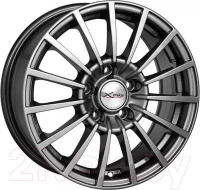 Литой диск X'trike X-106 15x6.5" 5x112мм DIA 57.1мм ET 45мм HSB