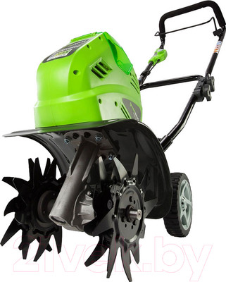 Миникультиватор аккумуляторный Greenworks G40TL (27087)