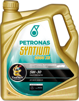 Моторное масло Petronas Syntium Syntium 5000 XS 5W30 70130M12EU/18145019/70660M12EU (5л)