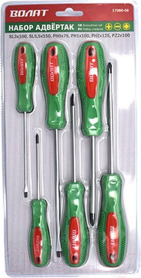 Набор отверток Волат 17080-06