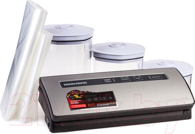 Вакуумный упаковщик Redmond RVS-M021 (нержавеющая сталь)