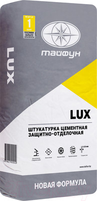 Штукатурка выравнивающая Тайфун Люкс (25кг)