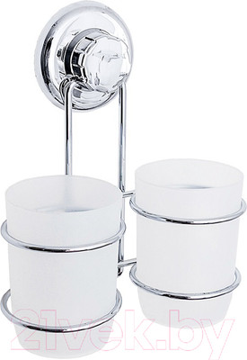 Набор стаканов для зубной щетки и пасты Tatkraft Mega Lock 20436