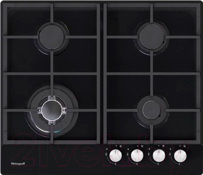 Газовая варочная панель Weissgauff HGG641BV