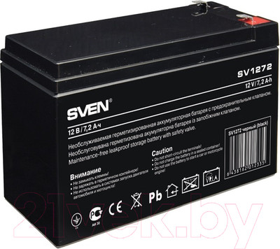 Аккумуляторная батарея Sven SV1272