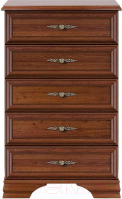 Комод Black Red White Kentaki S320-KOM5S (каштан/каштан)