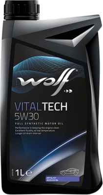 Моторное масло WOLF VitalTech 5W30 / 14115/1 (1л)