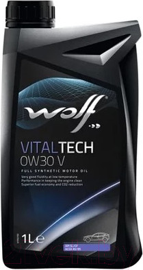 Моторное масло WOLF VitalTech 0W30 V / 22105/1 (1л)