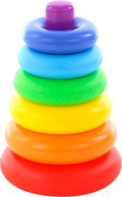 Развивающая игрушка Полесье Пирамидка. Колечко / 59260