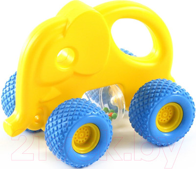 Погремушка Полесье Беби Грипкар Слоник / 38241