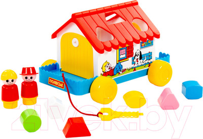 Сортер Полесье Игровой дом / 6028 (в коробке)