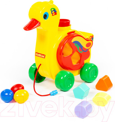 Сортер Полесье Уточка-несушка / 6042 (в коробке)