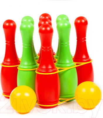 Боулинг детский Полесье Кегли / 6447 (9шт)