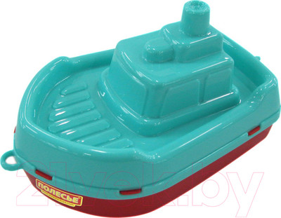 Катер игрушечный Полесье Кораблик Буксир / 36537