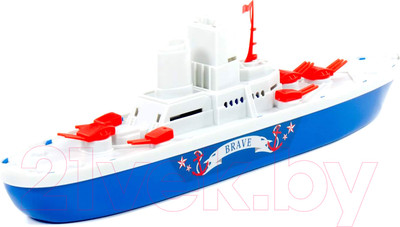 Корабль игрушечный Полесье Крейсер Смелый / 56405