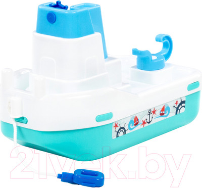 Катер игрушечный Полесье Буксир Лагуна / 41531