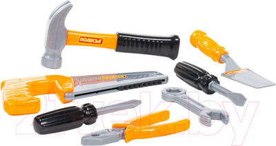 Набор инструментов игрушечный Полесье №7 / 53701 (7эл)