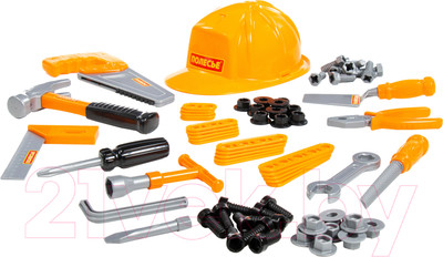 Набор инструментов игрушечный Полесье №8 / 53718 (74эл)