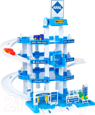 Паркинг игрушечный Полесье Aral 4-уровневый / 37879