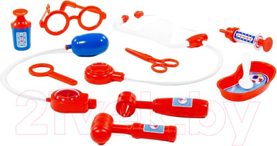 Набор доктора детский Полесье Доктор №7 / 59222 (11эл)