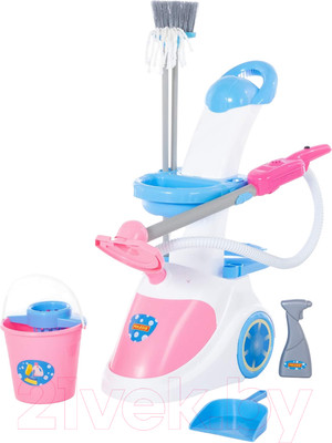 Набор хозяйственный игрушечный Полесье Помощница №5 / 54999 (в пакете)