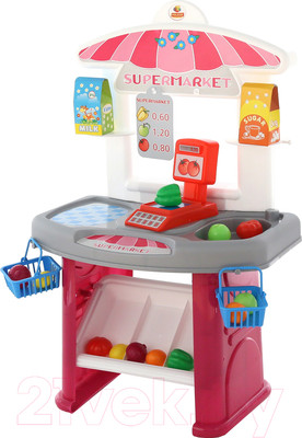 Магазин игрушечный Полесье Супермаркет / 58614 (в коробке)