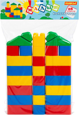 Конструктор Полесье Малыш / 61782 (28эл)