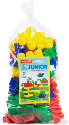 Конструктор Полесье Юниор / 6660 (69эл, в пакете)