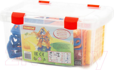 Конструктор Полесье Изобретатель. Мельница №2 с шуруповертом / 58126