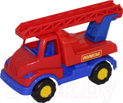 Автомобиль игрушечный Полесье Пожарная спецмашина Кнопик / 52018