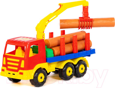 Лесовоз игрушечный Полесье Лесовоз Престиж / 44198