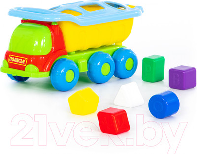 Сортер Полесье Самосвал логический Кеша / 46529