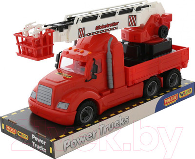 Автомобиль-вышка Полесье Пожарный автомобиль Майк / 58553 (в лотке)