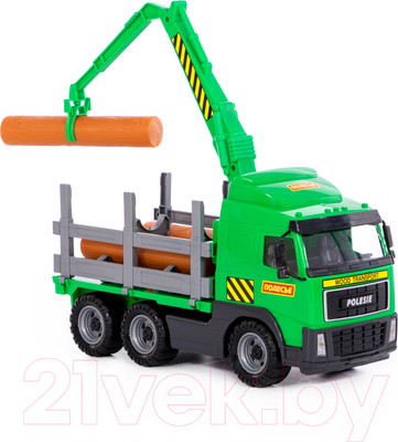 Лесовоз игрушечный Полесье 9531 (в коробке)