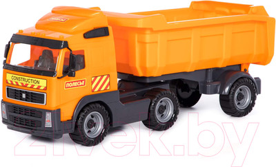 Самосвал игрушечный Полесье с полуприцепом / 8749 (в сеточке)