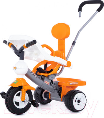 Трехколесный велосипед с ручкой Полесье Дидактик №3 / 46406