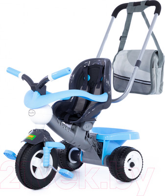 Трехколесный велосипед с ручкой Полесье Амиго №3 / 46697