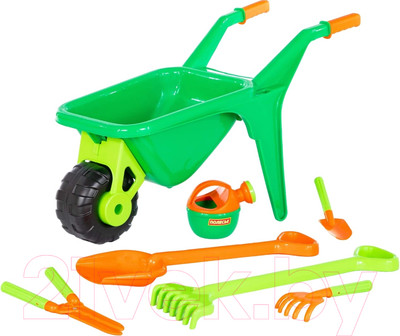 Тачка игрушечная Полесье №456 / 42071 (набор)