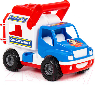 Автомобиль игрушечный Полесье Спасательная команда КонсТрак / 0537 (в сеточке)