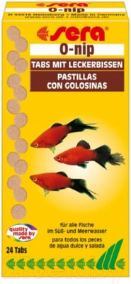 Корм для рыб Sera 0-nip FD-mix Tabs 420